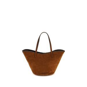 Staud Brown Calf Leather Bos Taurus Women's Handbag